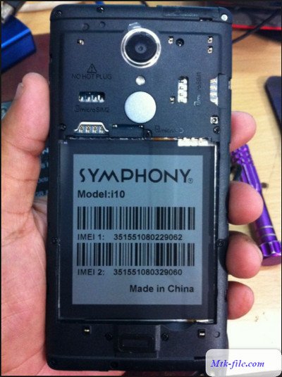Symphony i10 Flash File